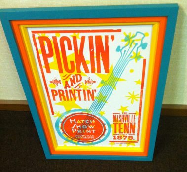 Poster with Three Custom Frames