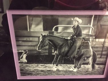 Bronco Rider Framed